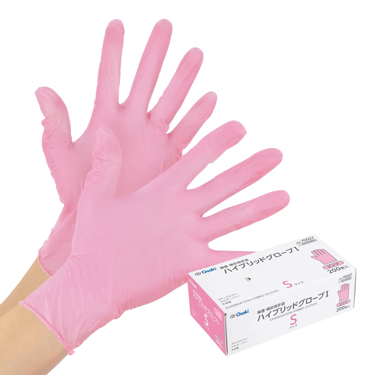 Amazon.co.jp: OO Osaki(オオサキ) ハイブリッドグローブI ピンク S